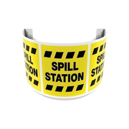 Accuform 9 in W x 6 in H, Plastic PSJ139